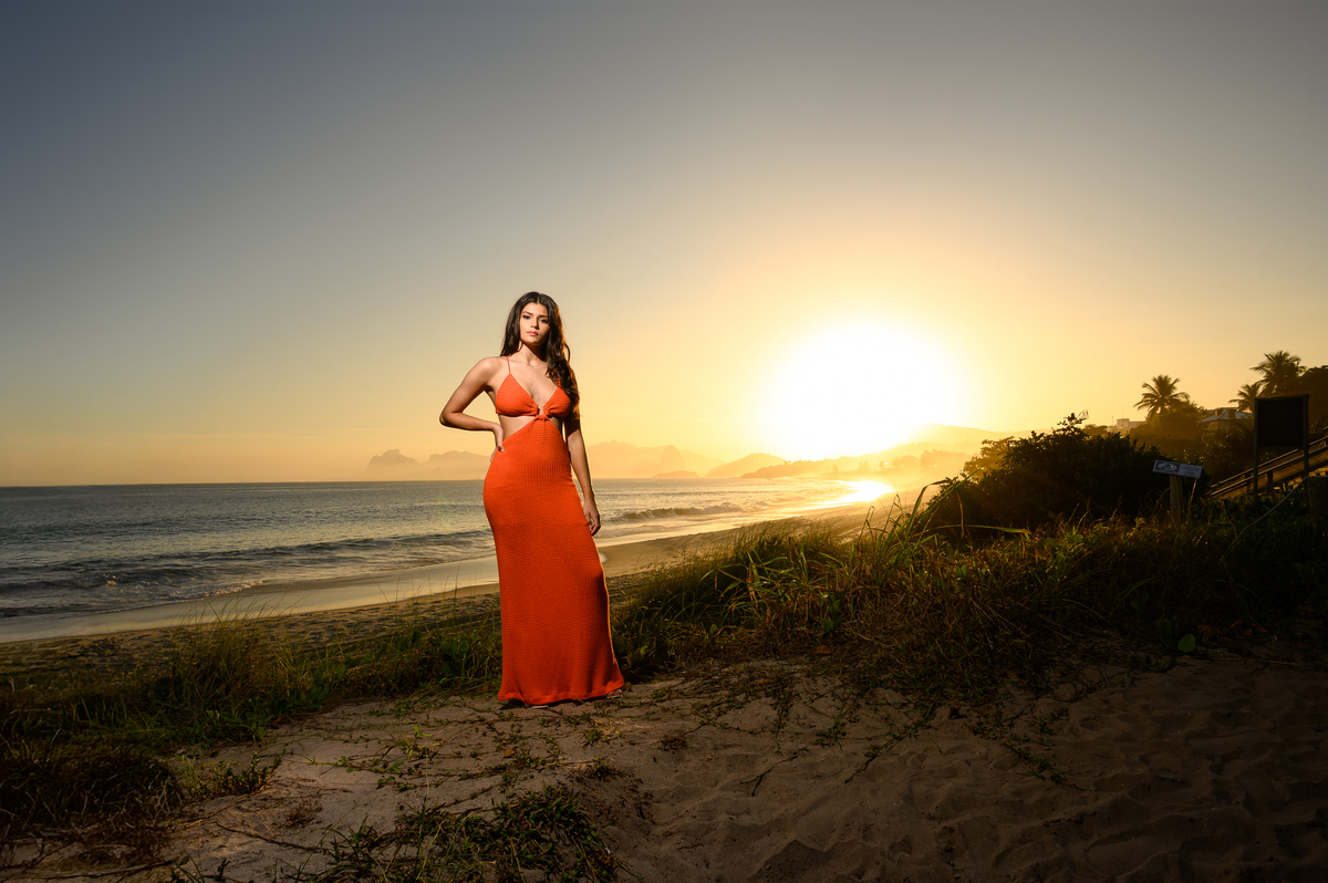 ENSAIO DE 15 ANOS NA PRAIA