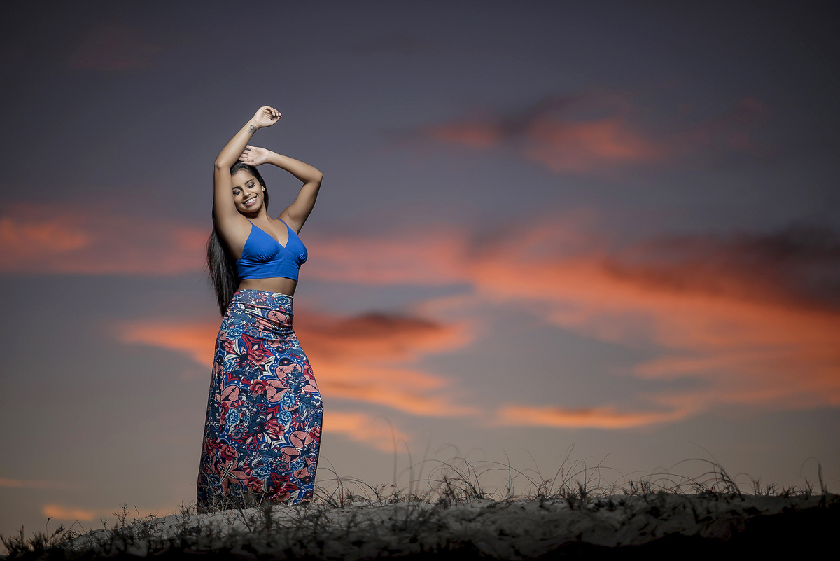 Ensaio Fotográfico na praia de Ponta Negra