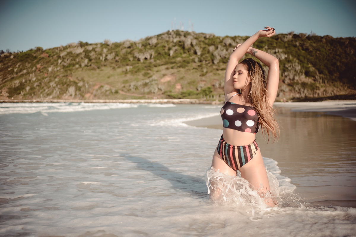 Ensaio Feminino na Praia