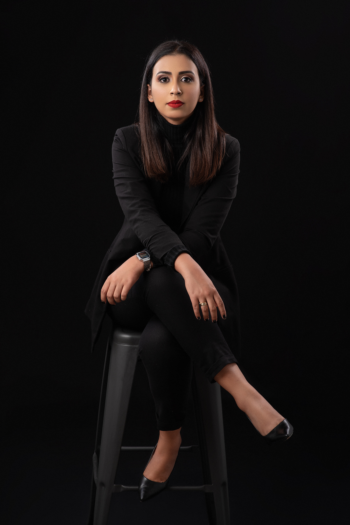 ensaio corporativo em estudio