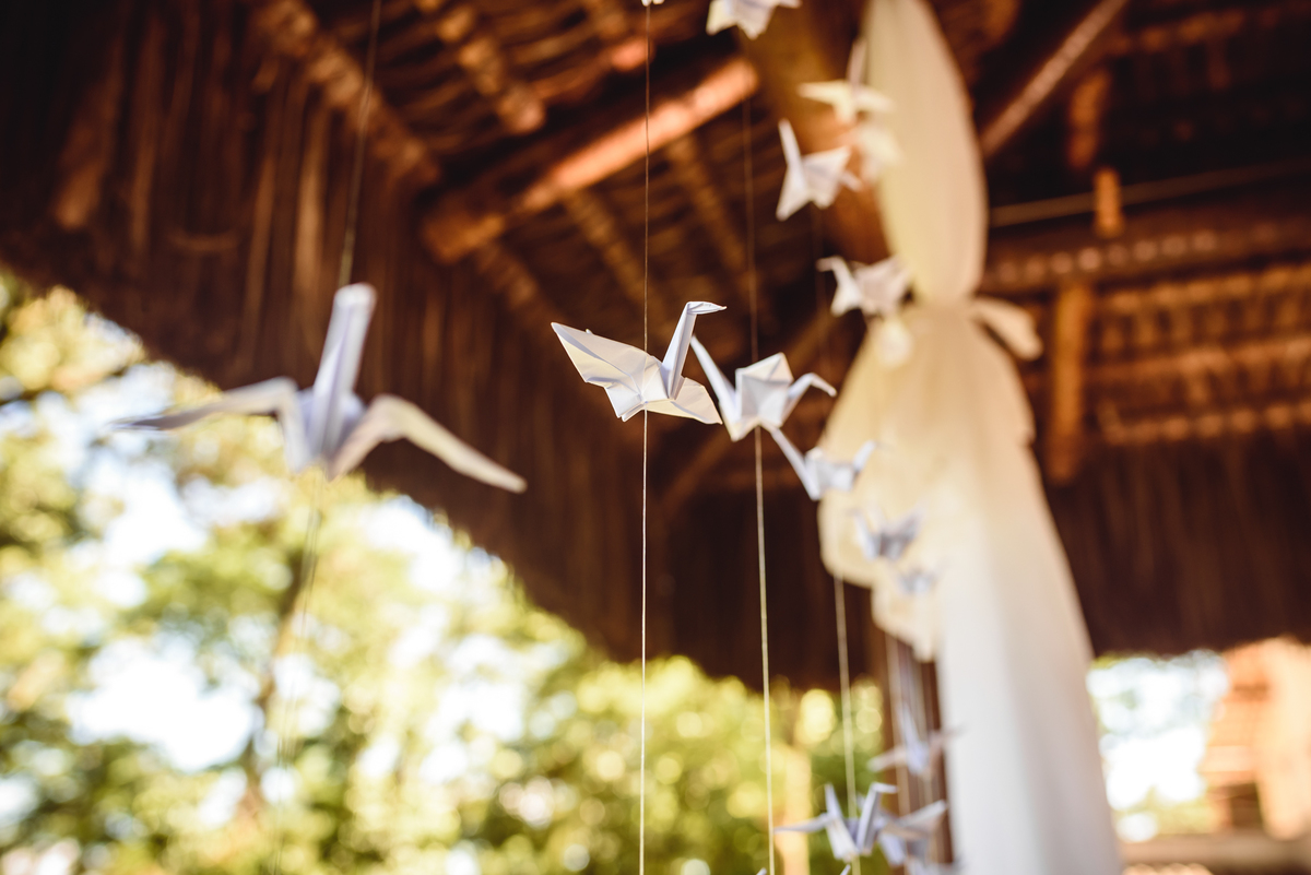 origami casamento