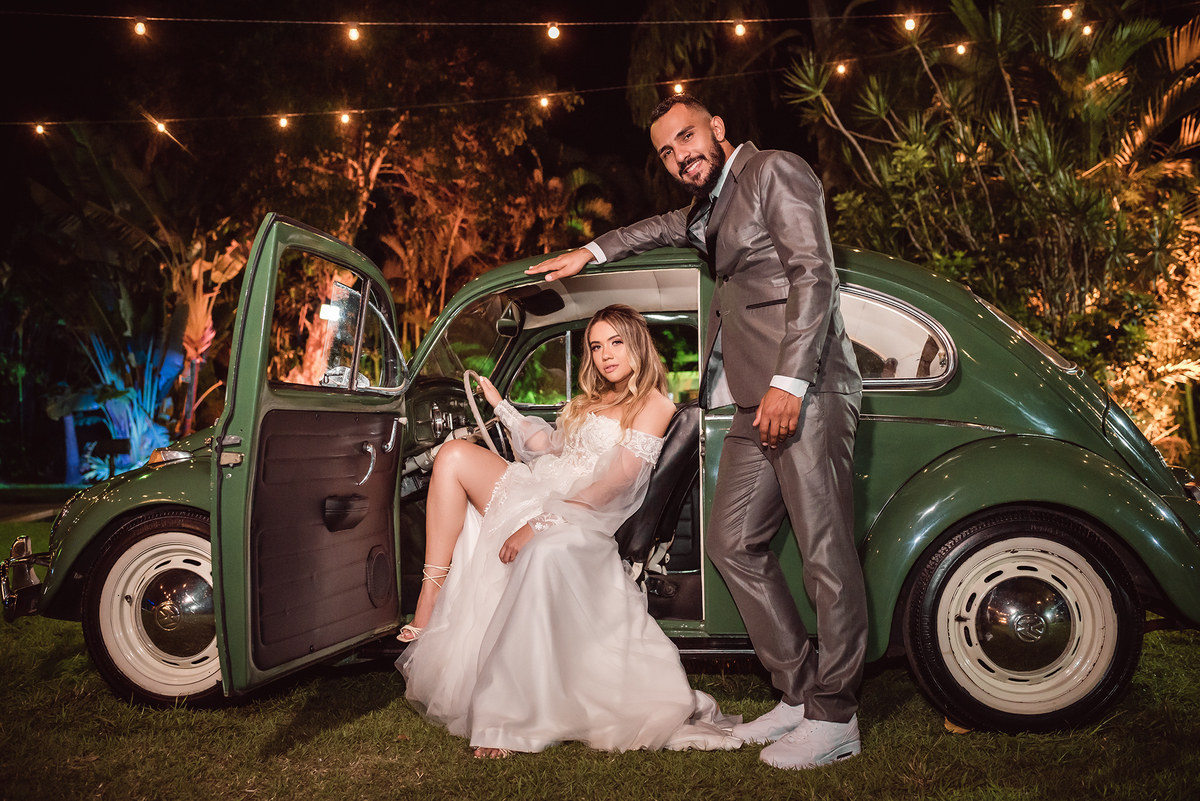 casamento com fusca