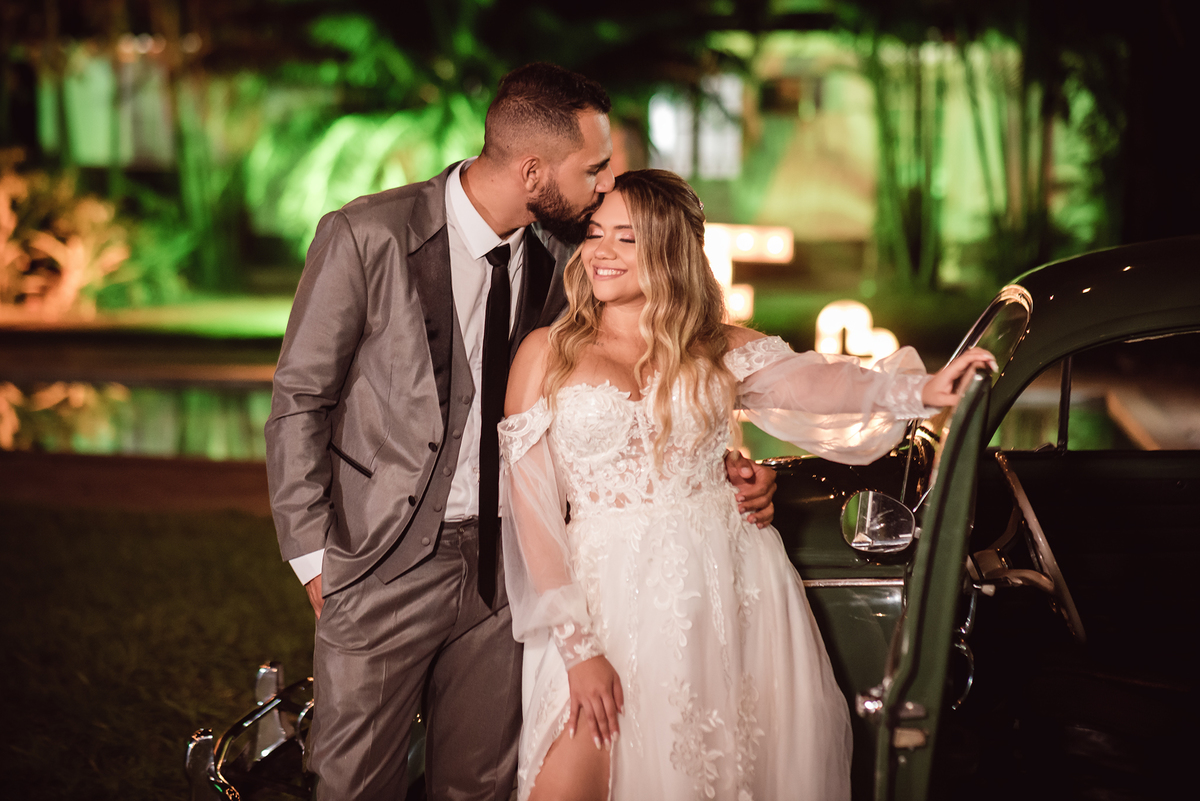 fotos de casamento com fusca
