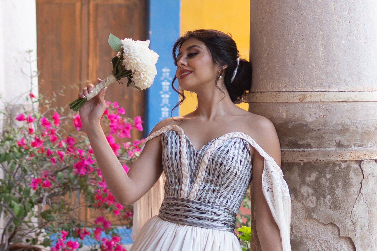 Fotografía editorial de boda en San Luis Potosí con narrativa visual para marcas participantes en Expo Boda