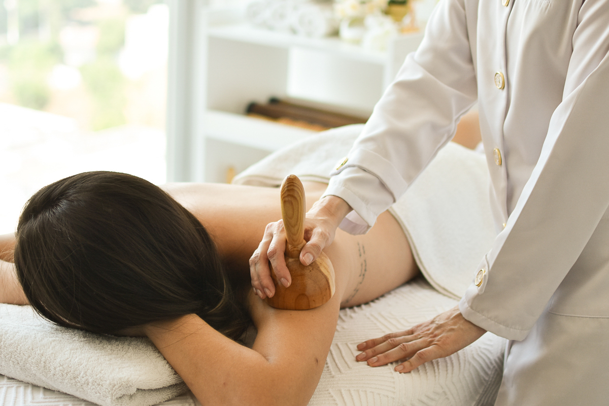 Producción de contenido para spa mostrando experiencia de bienestar