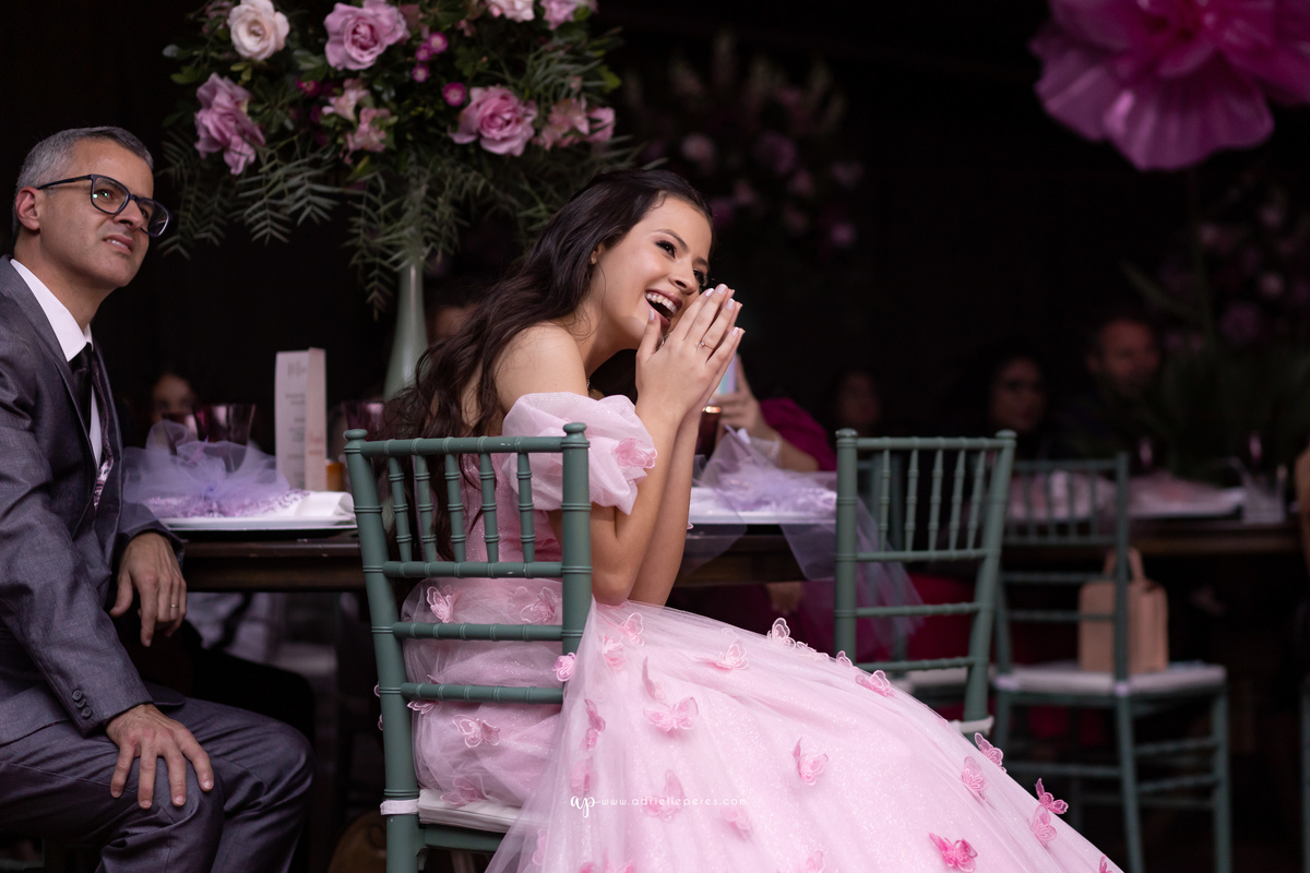 Adrielle Peres Fotografia, Alex Videos; DECORAÇÃO: Silvia Flores Eventos, DJ: Matheus Lazaretti, PISTA DE LED: Pixel Led, DRINKS: Jumper Bartenders, Baly Energy Drink, Poppi Corner, Amantine Chocolate, VW beauty, Clube Gremio Fronteira - Ararangua/SC