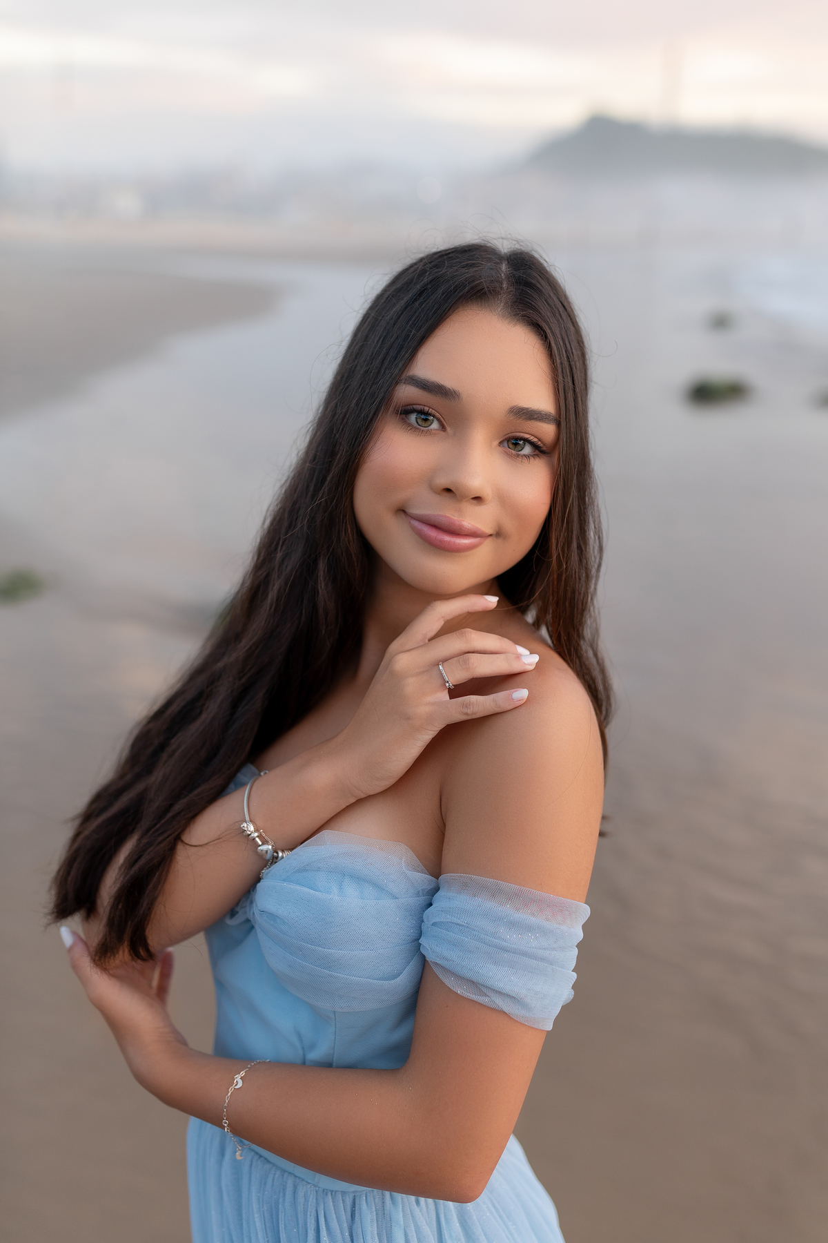 fotos no nascer do Sol - fotos na praia - fotografa de quinze anos - 15 anos - mar - debutante - ideias