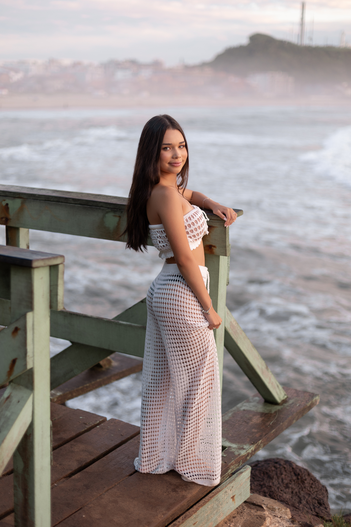 fotos no nascer do Sol - fotos na praia - fotografa de quinze anos - 15 anos - mar - debutante - ideias