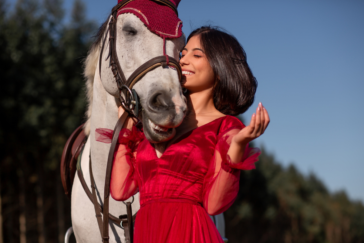 Natureza - Violino - Cavalo - equestre - hipismo - vestido - ararangua - book dos 15 - debutante - 15 anos- debutante - inspiração - floresta - santa catarina - horse - gramado - flor - equestrian - amazonas - lagoa - cavalo branco - Brasileiro de Hipismo