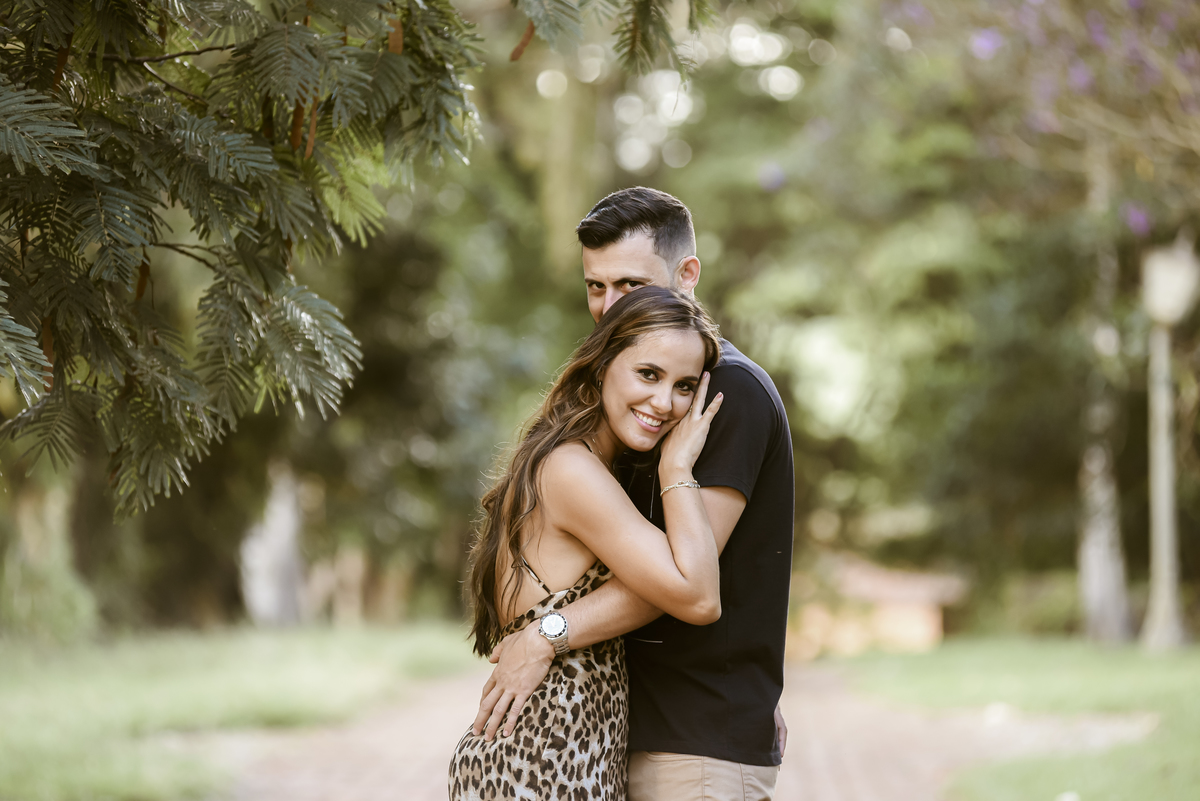 Fotografia de ensaio pré wedding de Michele e André na fazenda Santa Mariana