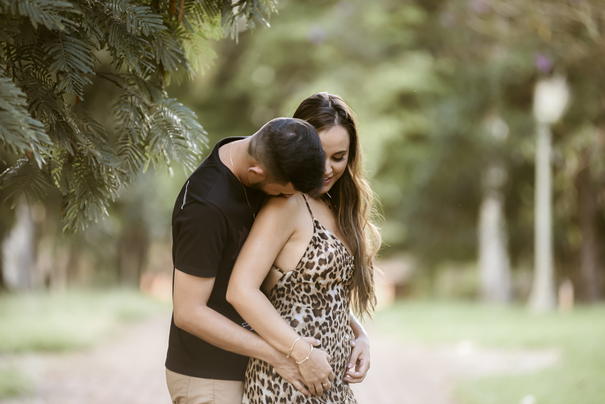 Fotografia de ensaio pré wedding de Michele e André na fazenda Santa Mariana