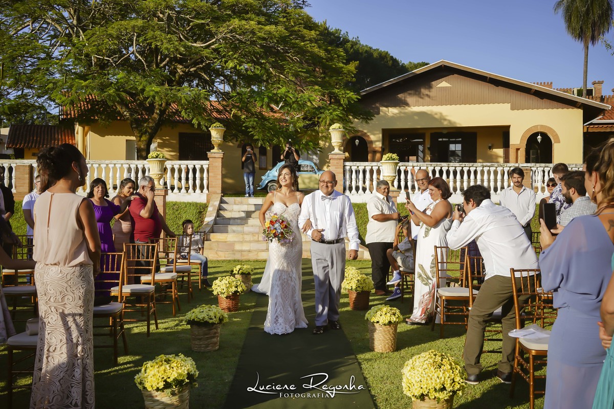 entrada da noiva com pai
