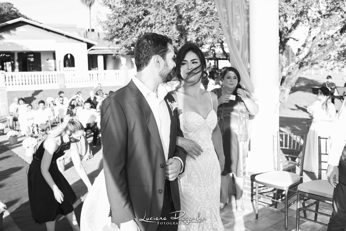 celebração de casamento no campo