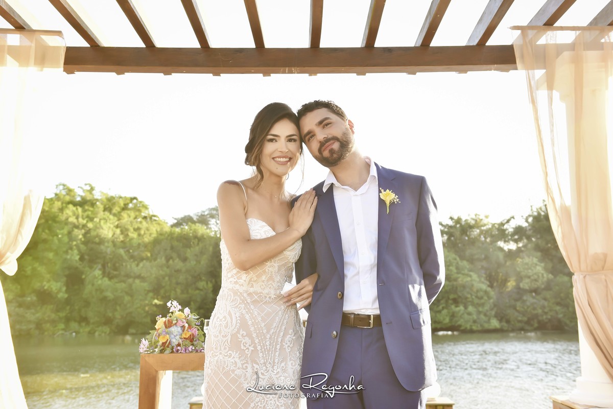 celebração de casamento no campo