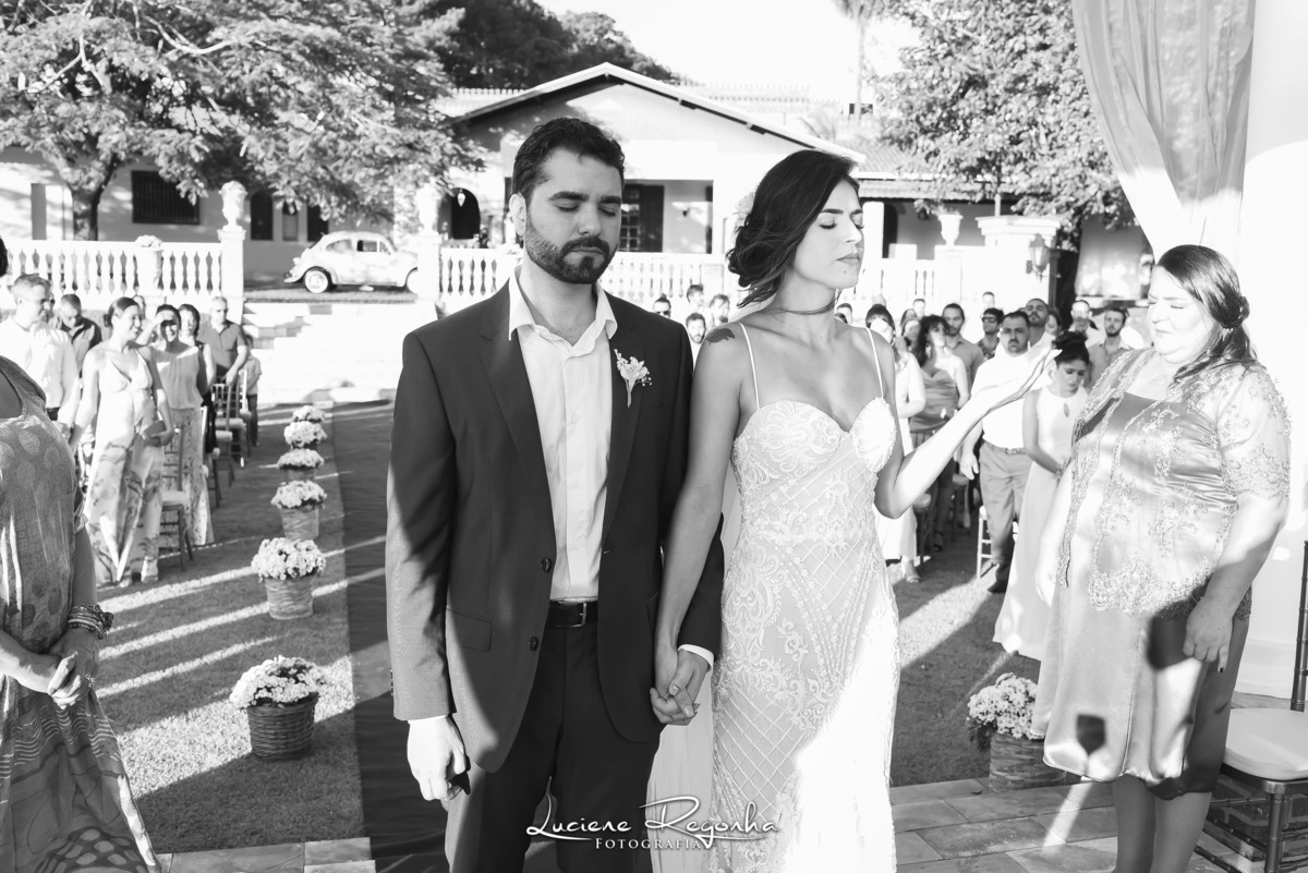 celebração de casamento no campo