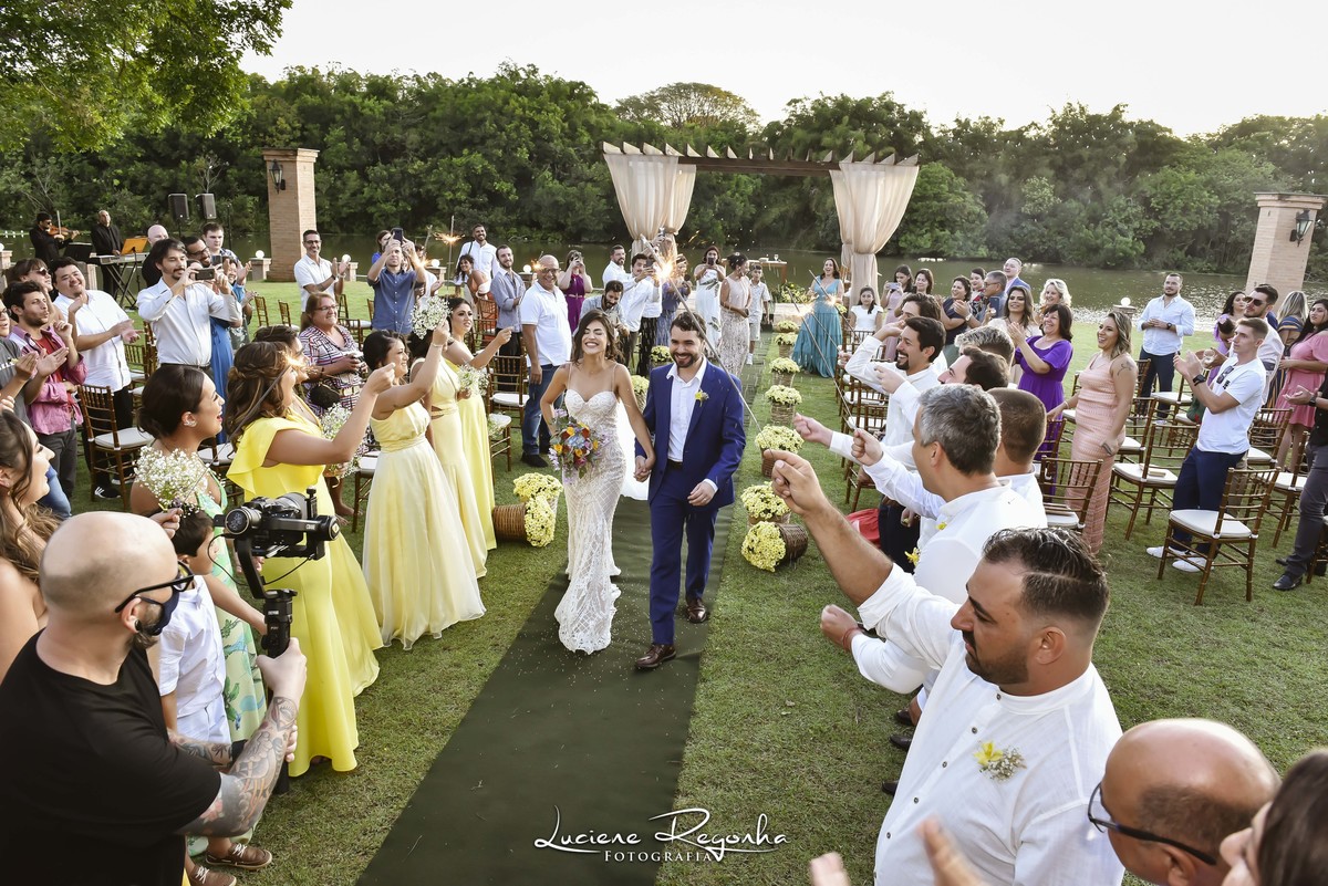 casamento no por do sol