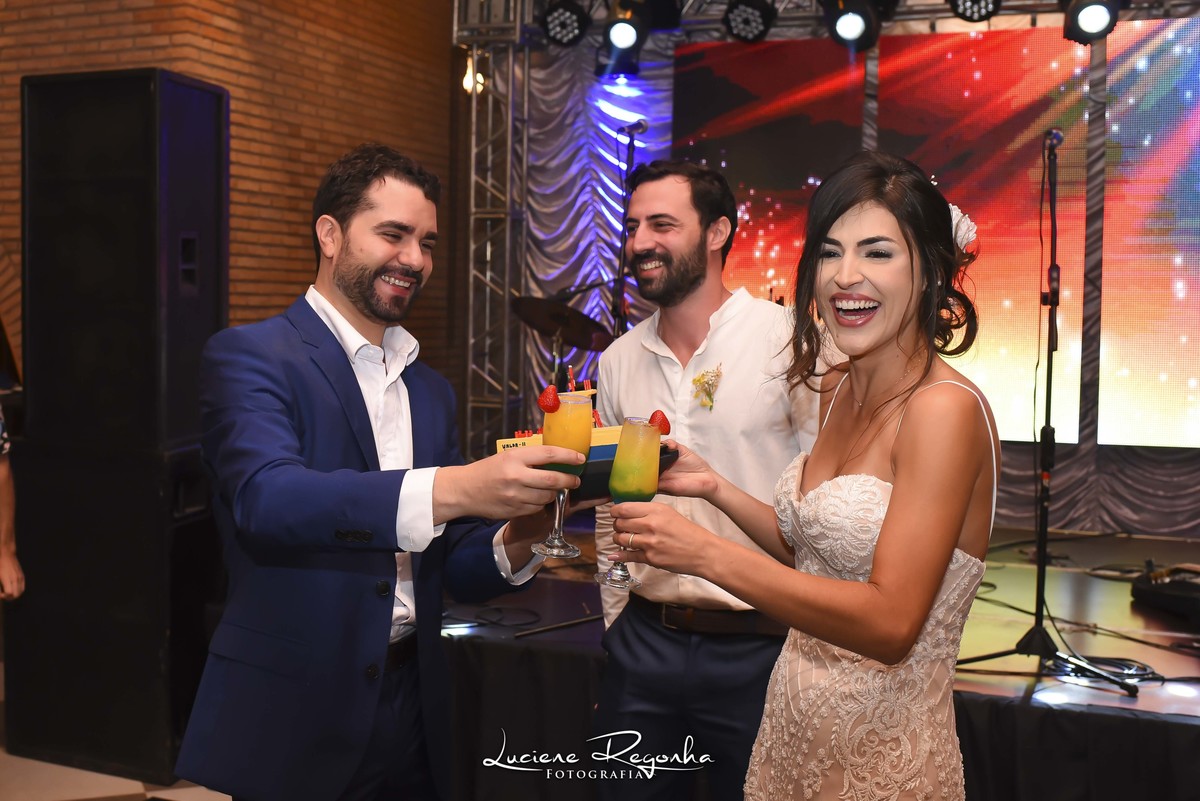 casamento no espaço muralha em Porto Ferreira