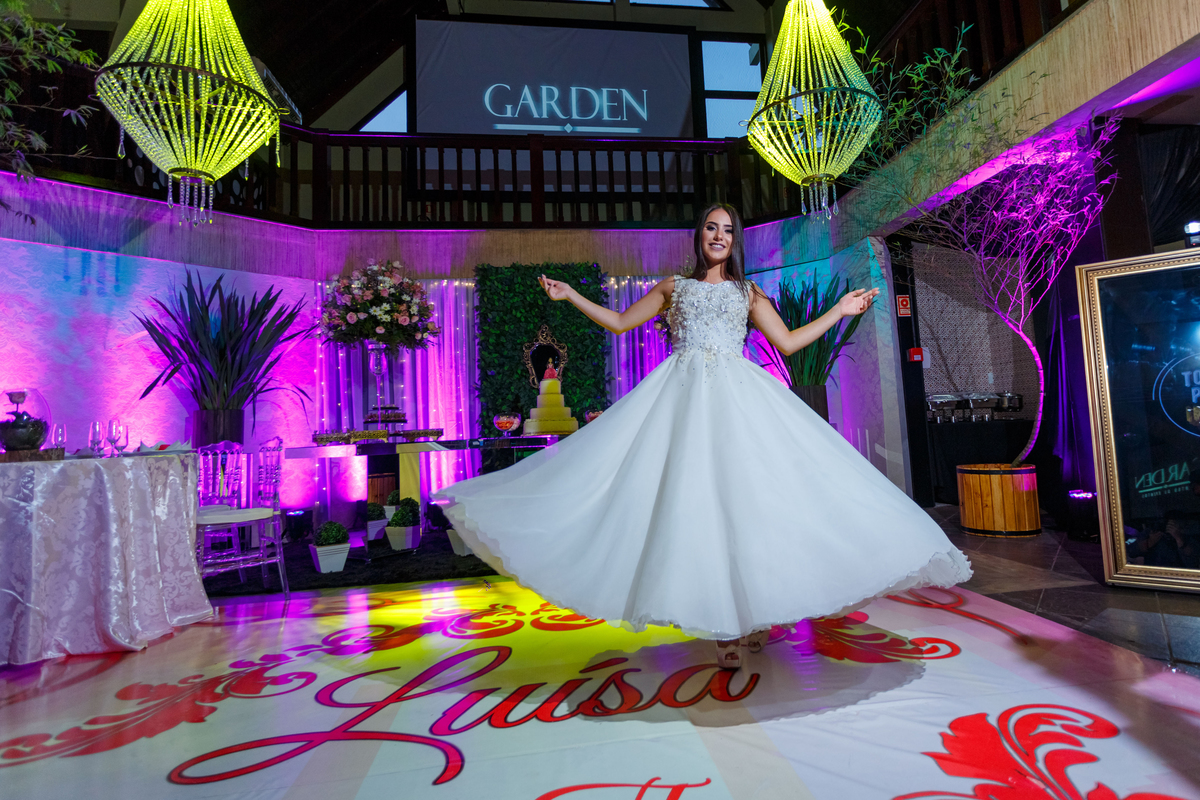 Luísa baú festa 15 anos 