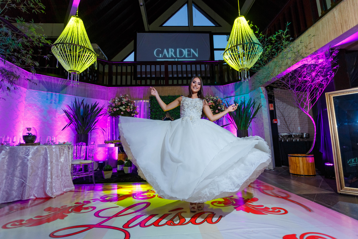 Luísa baú festa 15 anos 