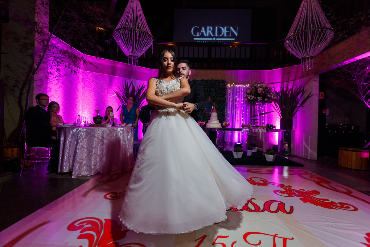 Luísa baú festa 15 anos 