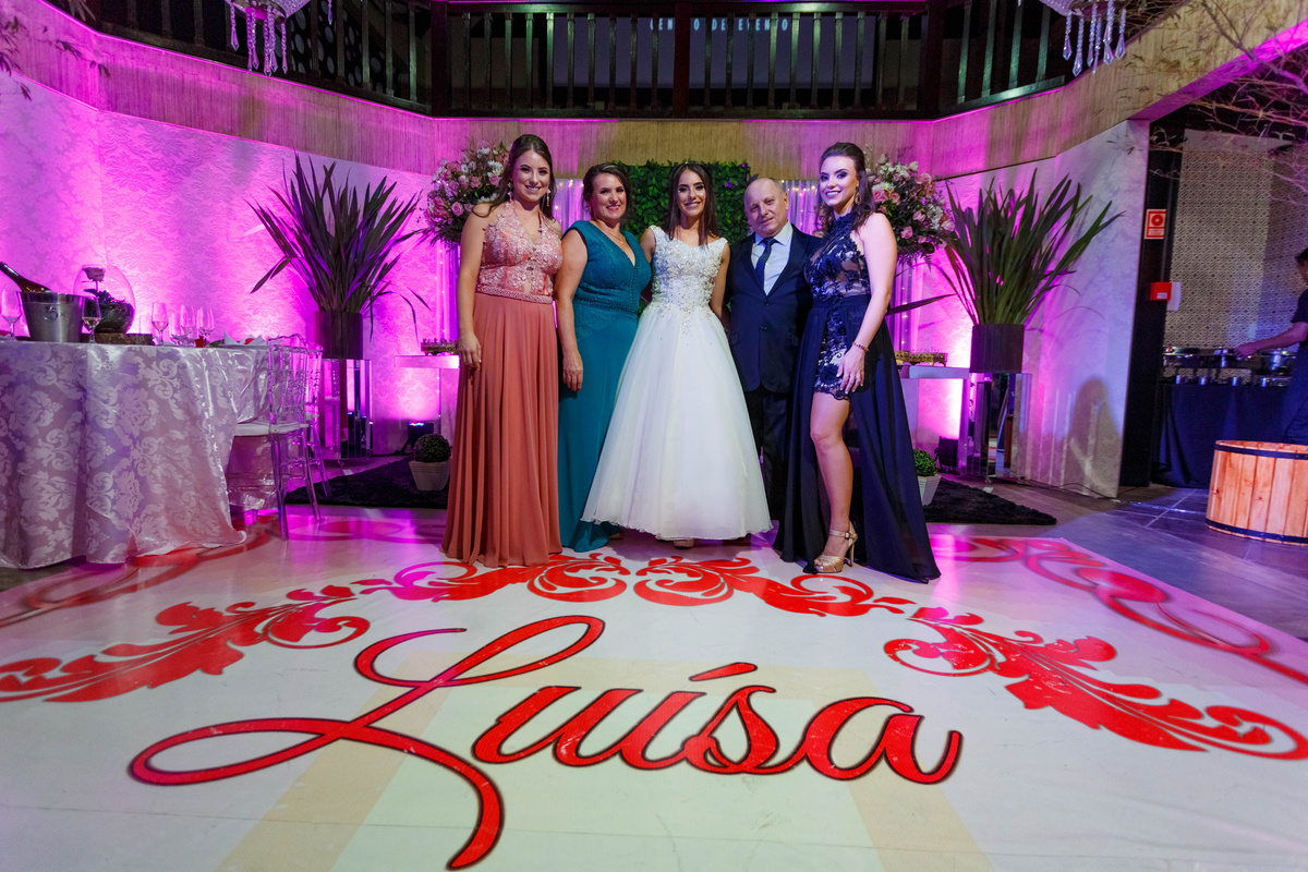 Luísa baú festa 15 anos 