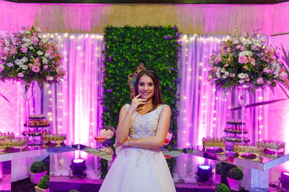 Luísa baú festa 15 anos 