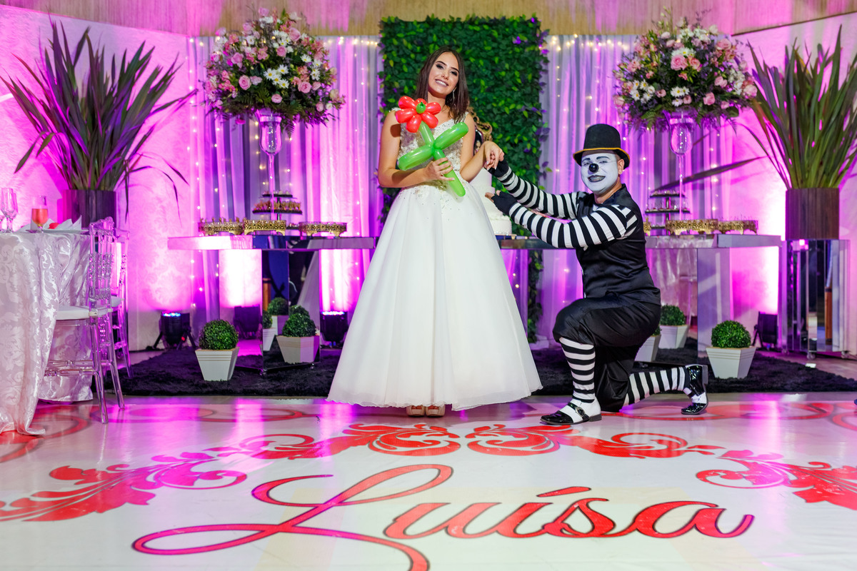 Luísa baú festa 15 anos 