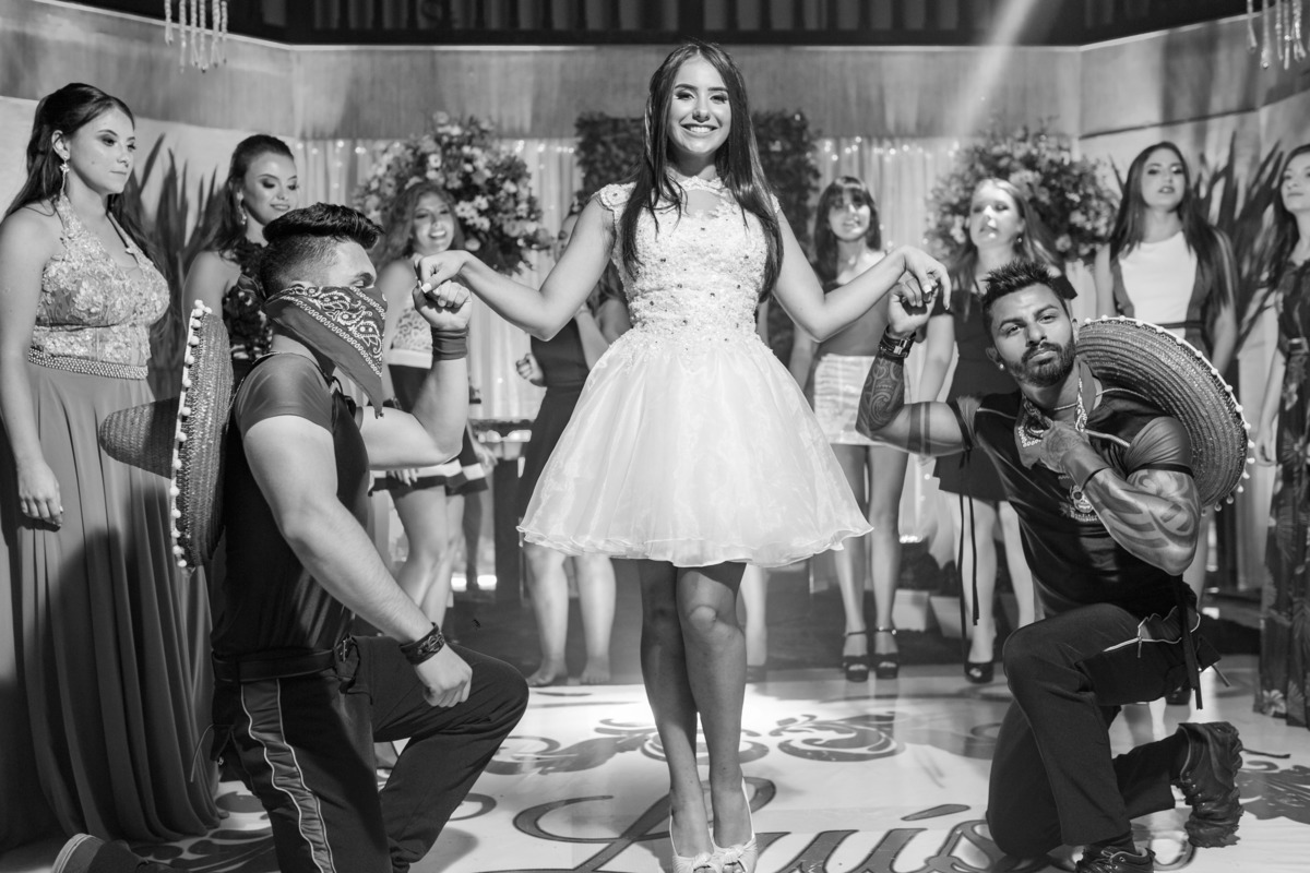 Luísa baú festa 15 anos 