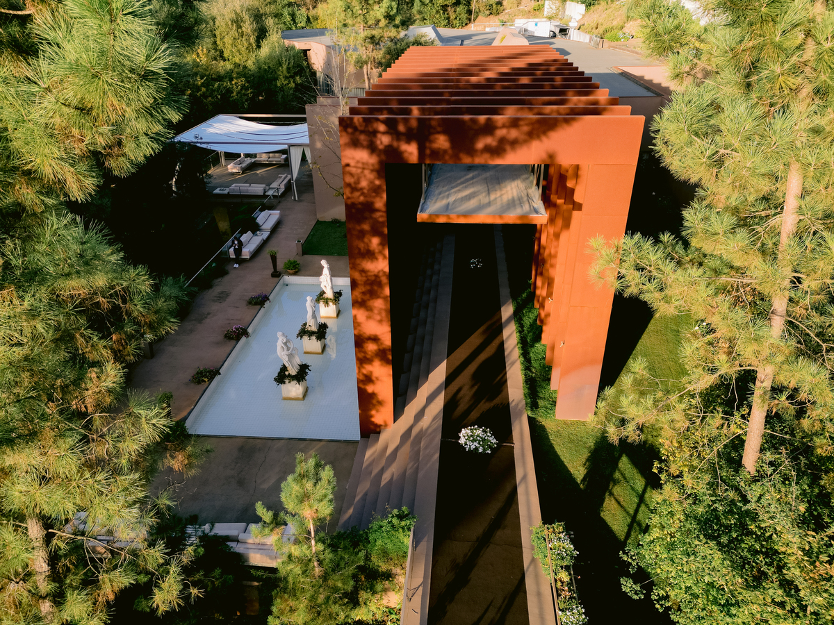 Vale da Corga - imagem aérea