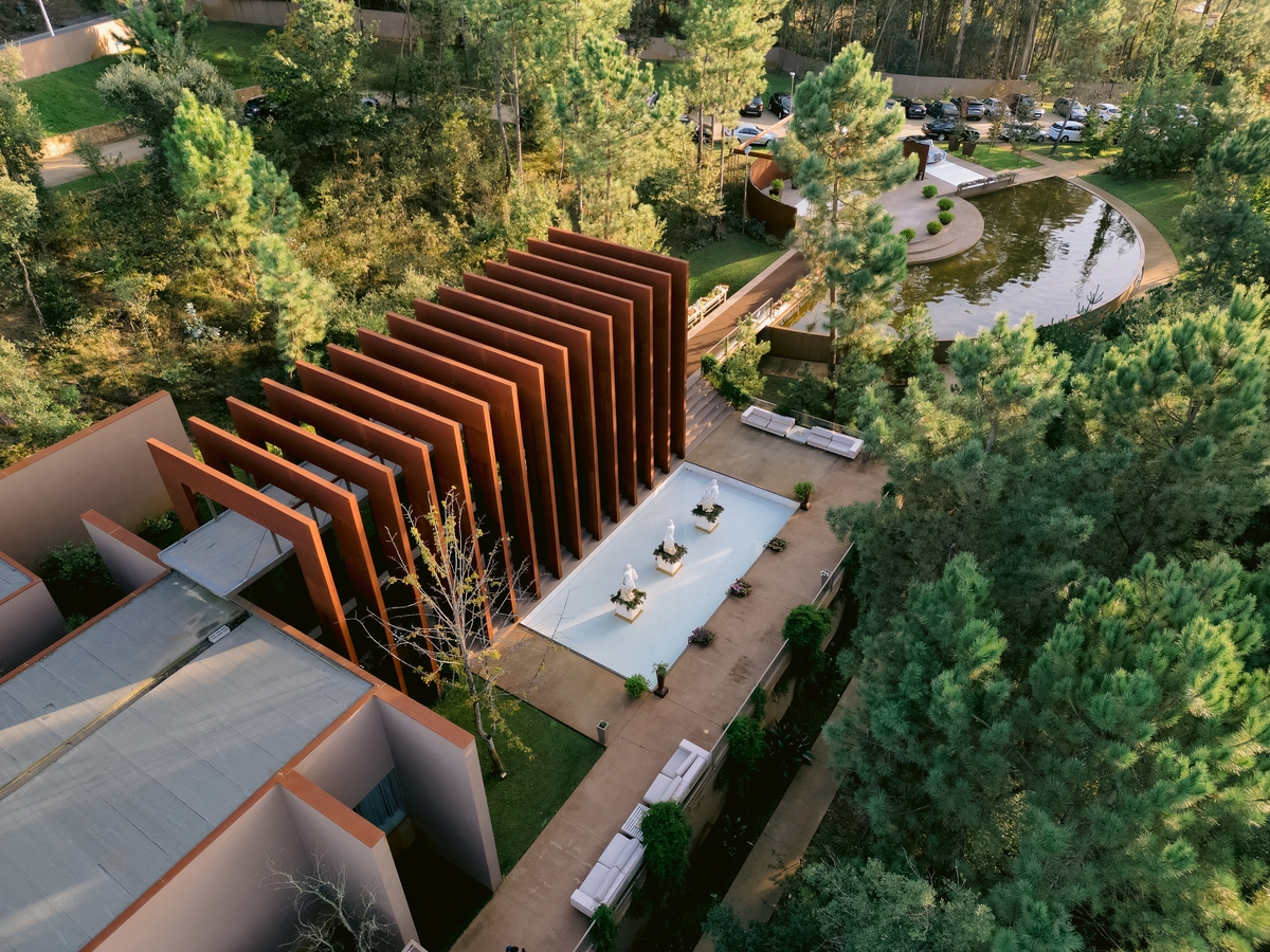 Vale da Corga - imagem aérea