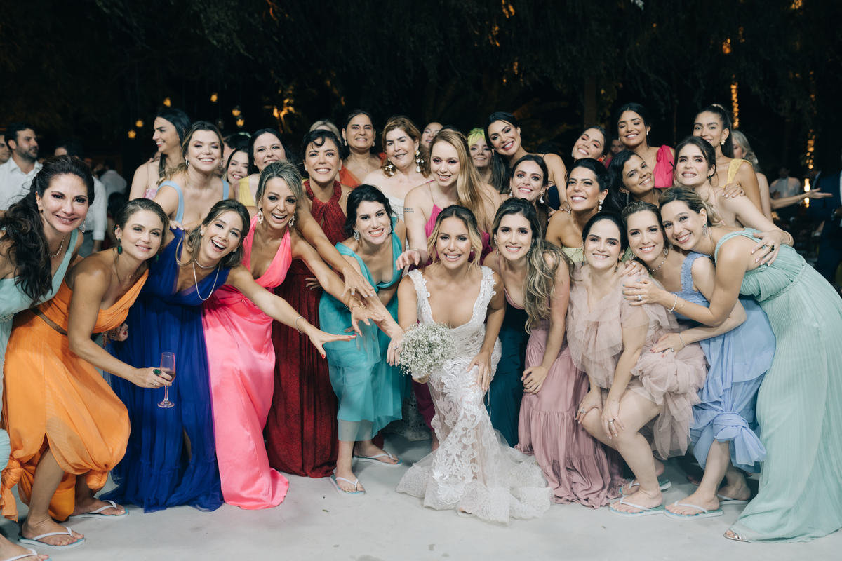 Foto do buquê da noiva