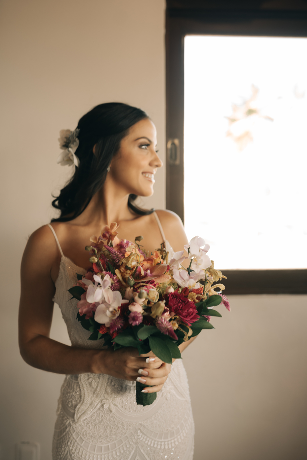 Noiva pronta para casar.