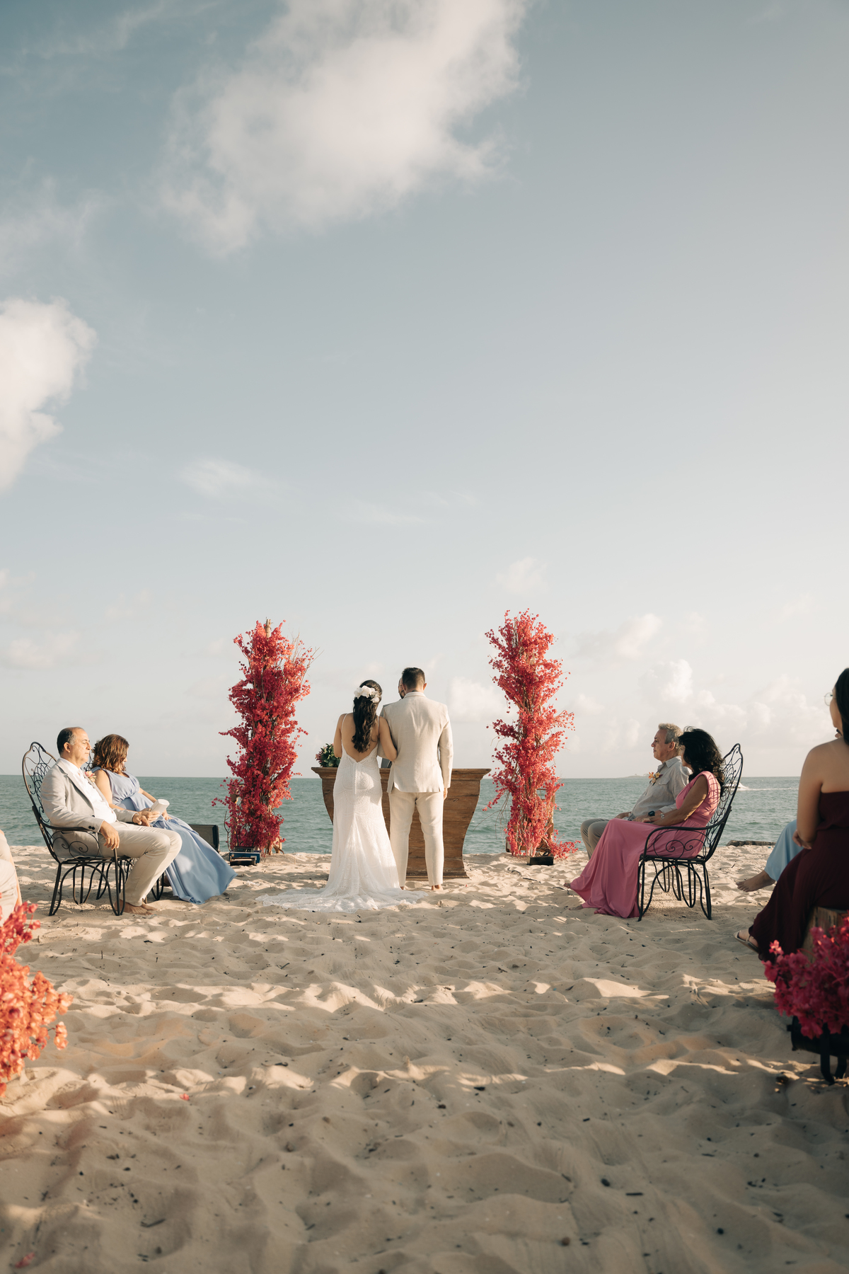 Lindo casamento na praia de Serrambi