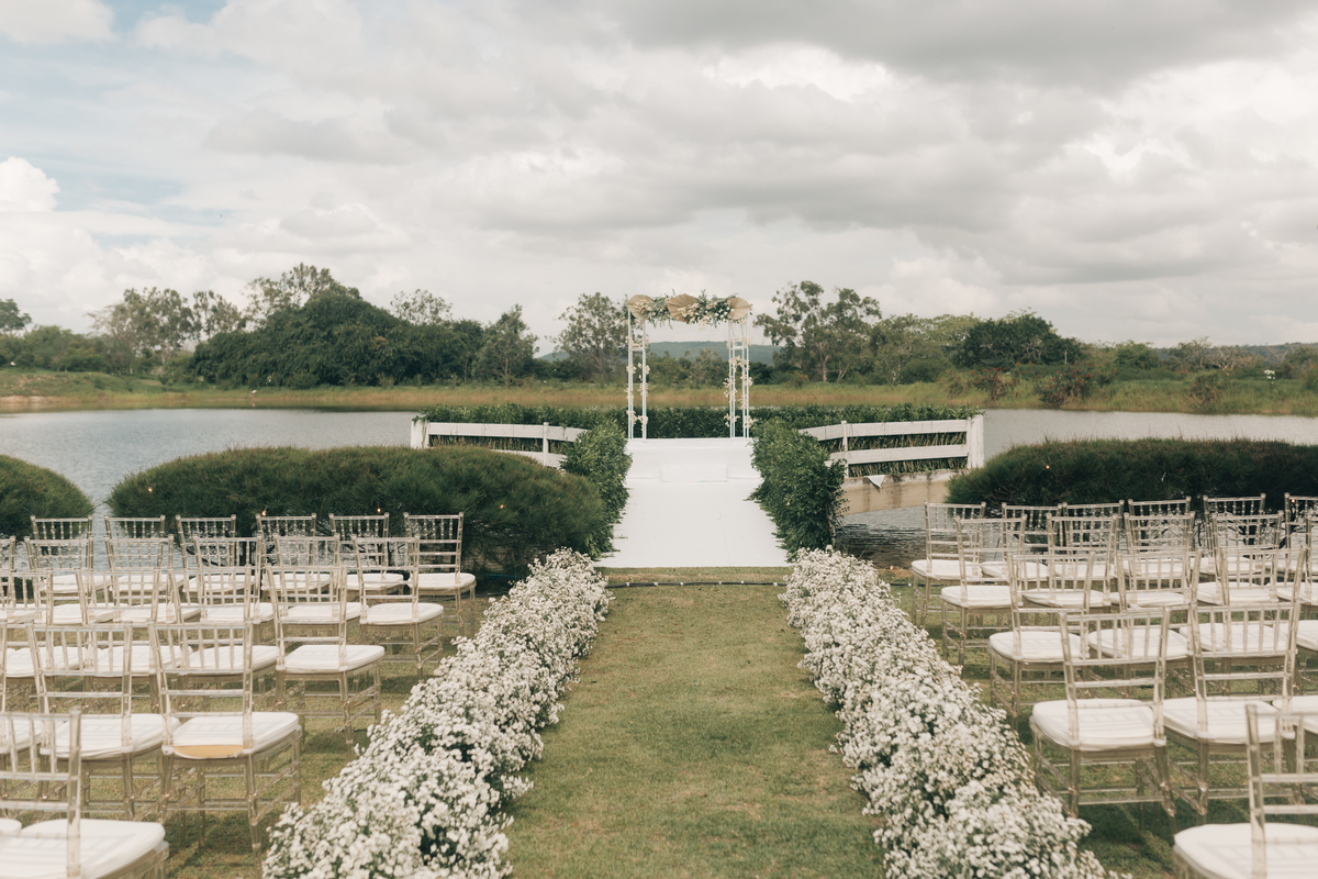 Decoração de casamento no Campo.