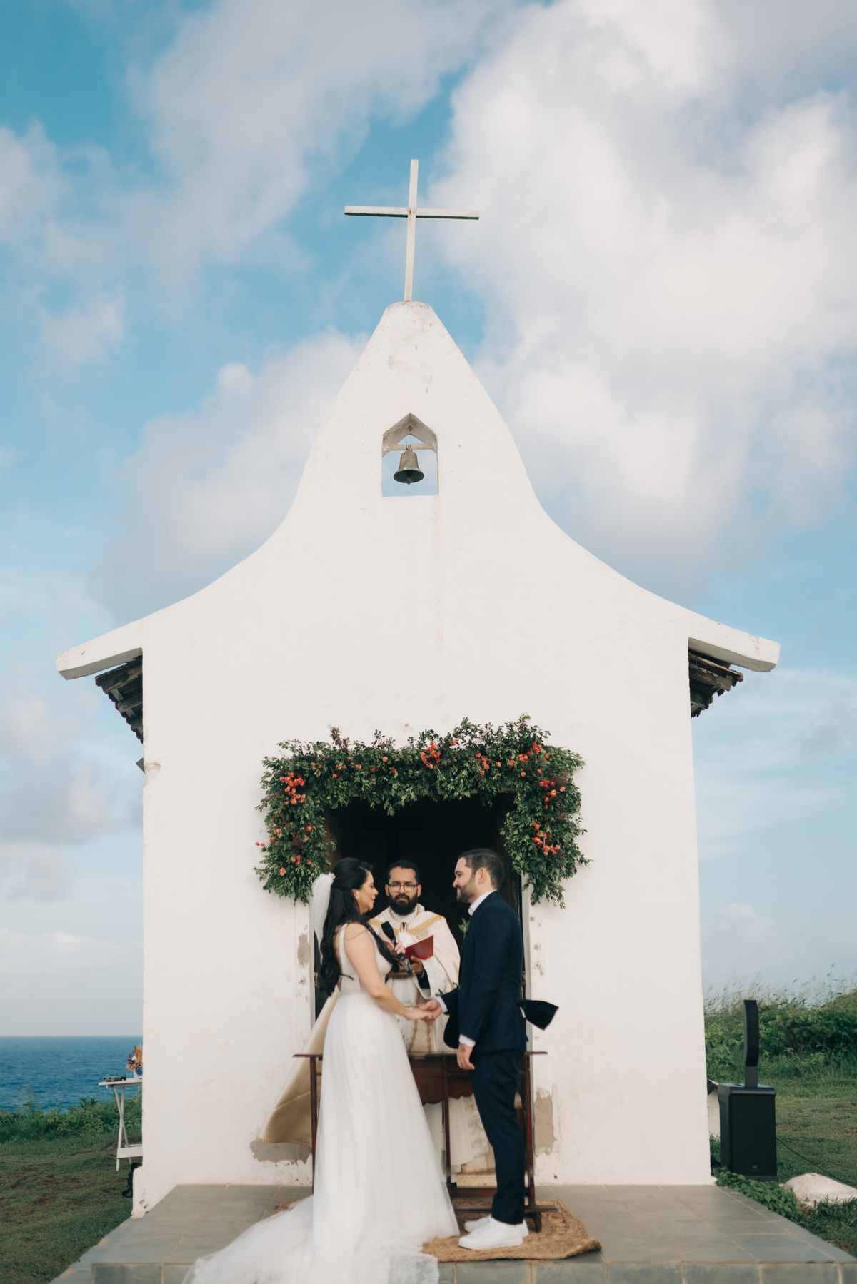 Casamento em Fernando de Noronha.