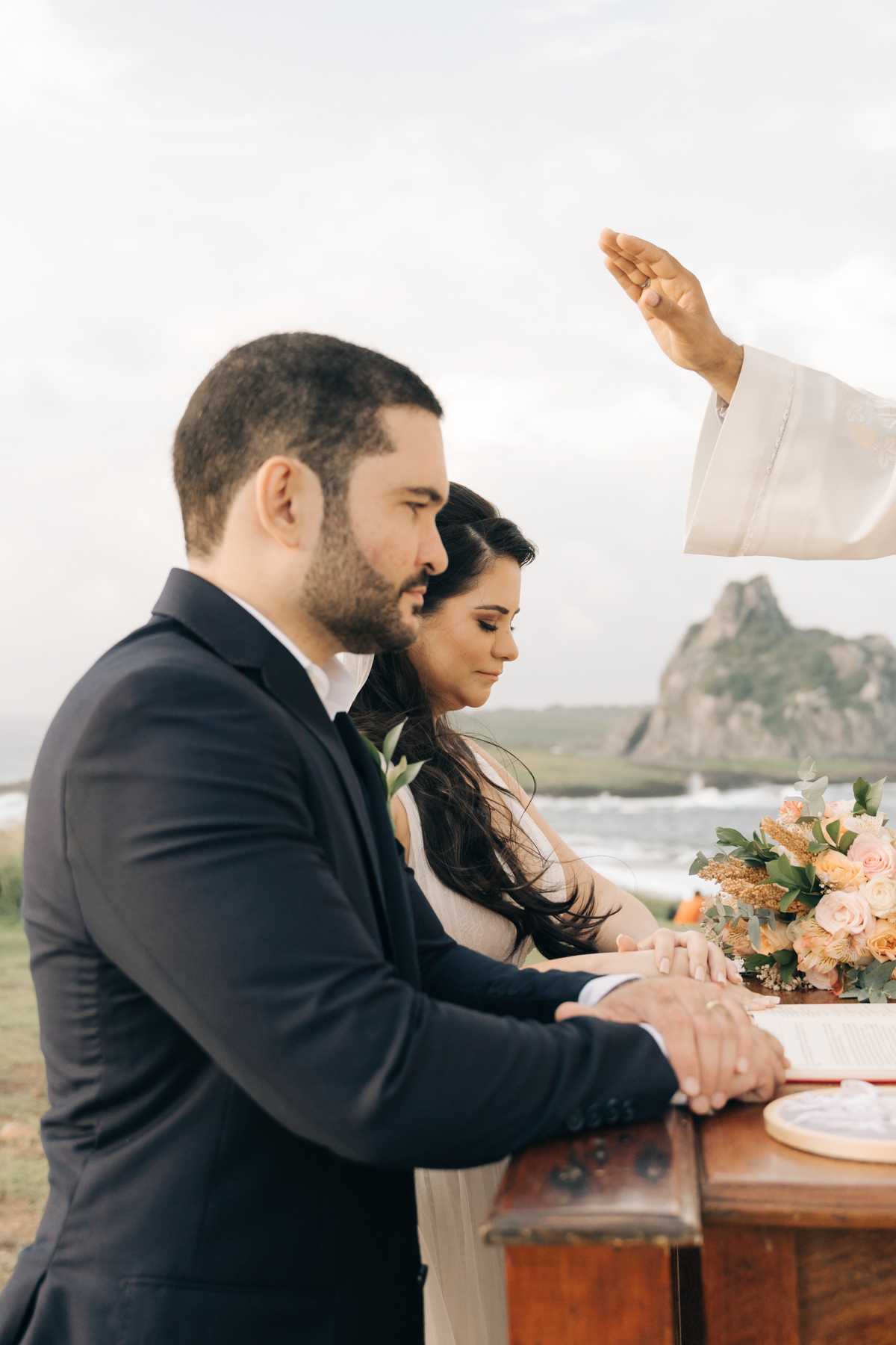 Casamento em Fernando de Noronha.