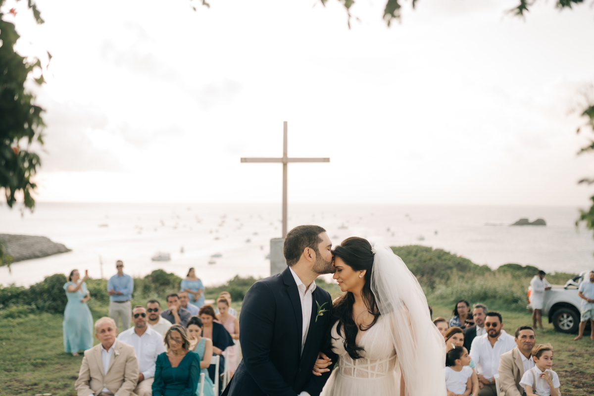 Casamento em Fernando de Noronha.