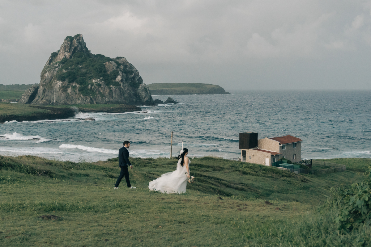 Sessão de fotos em Fernando de Noronha.
