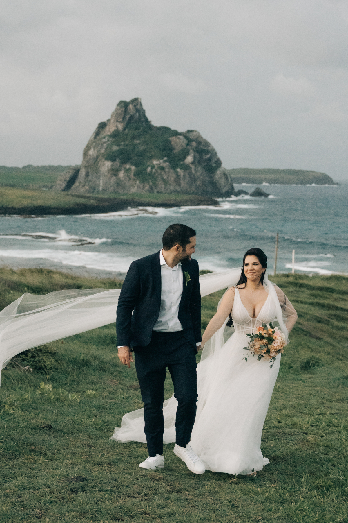 Sessão de fotos em Fernando de Noronha.