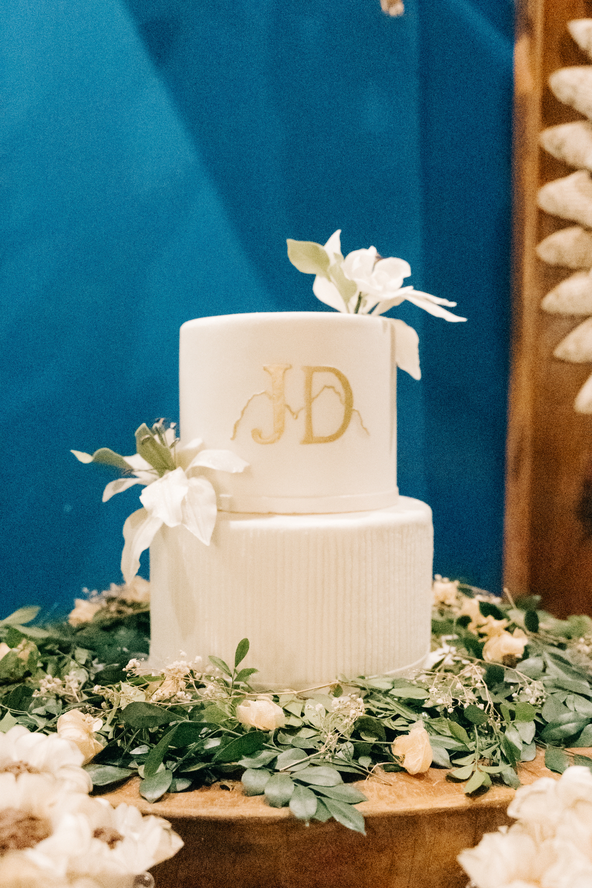 Bolo de casamento em Noronha.