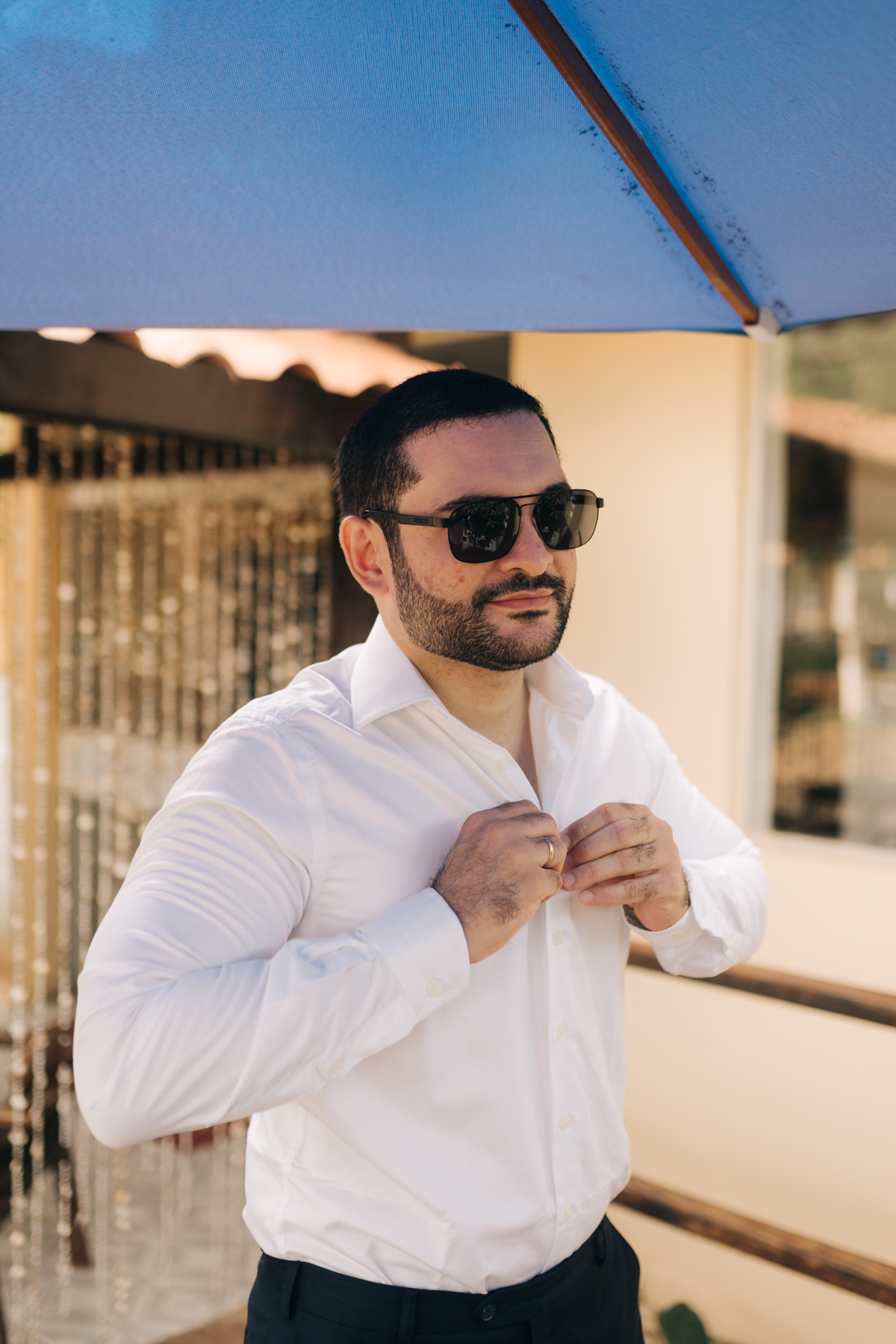 Making of do noivo em Fernando de Noronha.