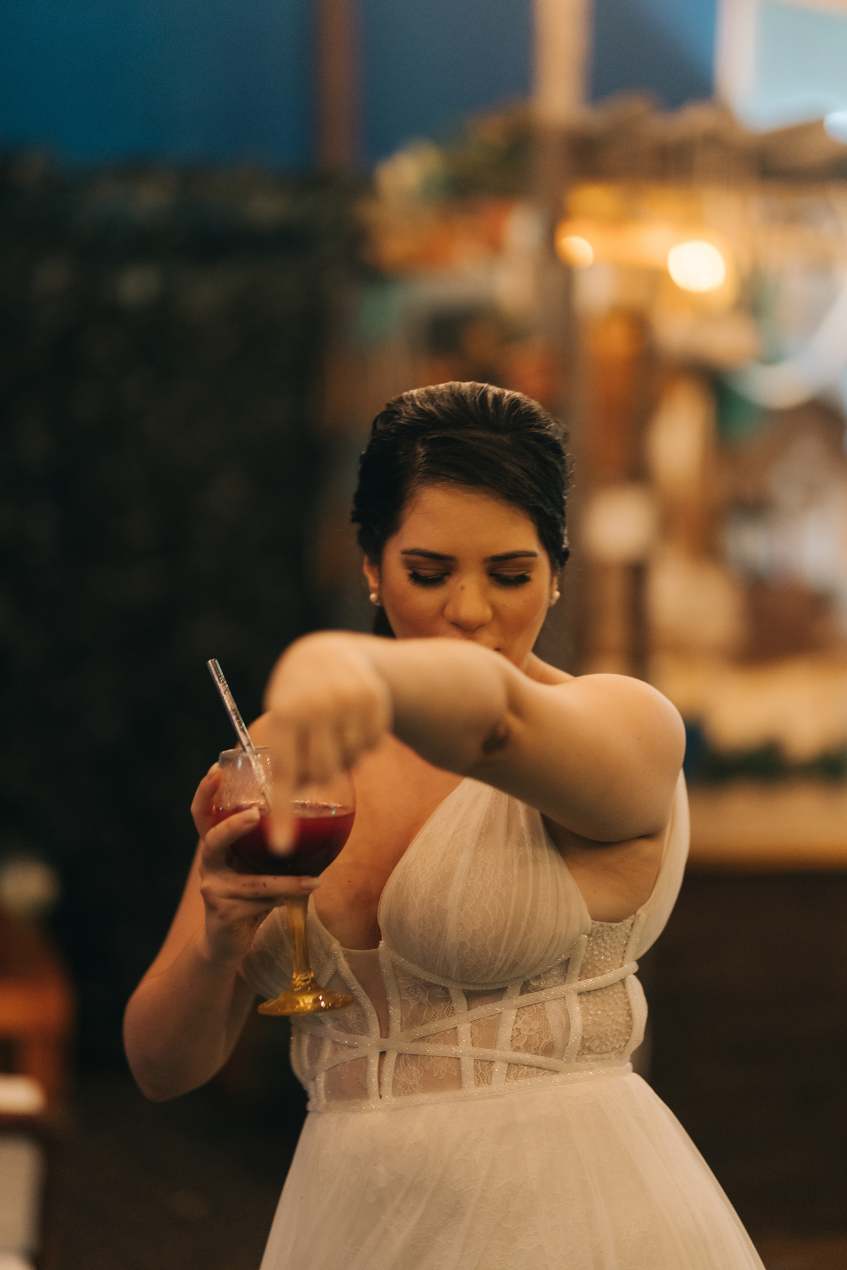 Casamento na chuva em Fernando de Noronha.