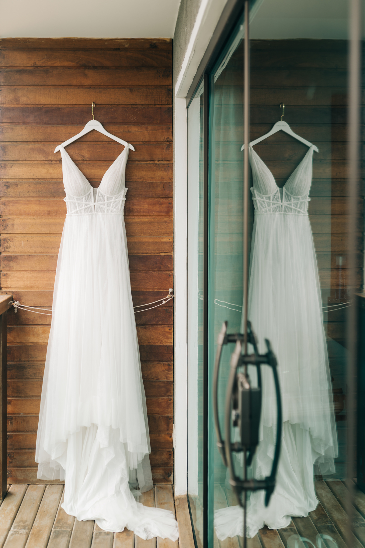 Vestido de casamento em Fernando de Noronha.