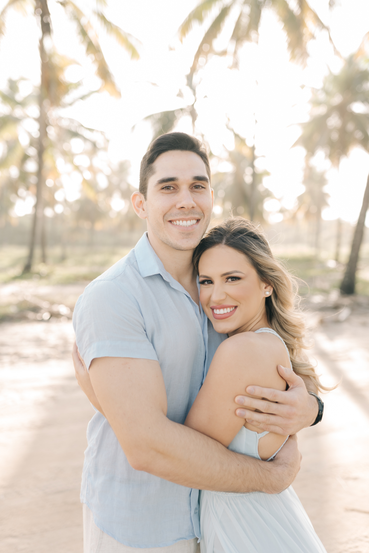 Ensaio pré casamento na praia.