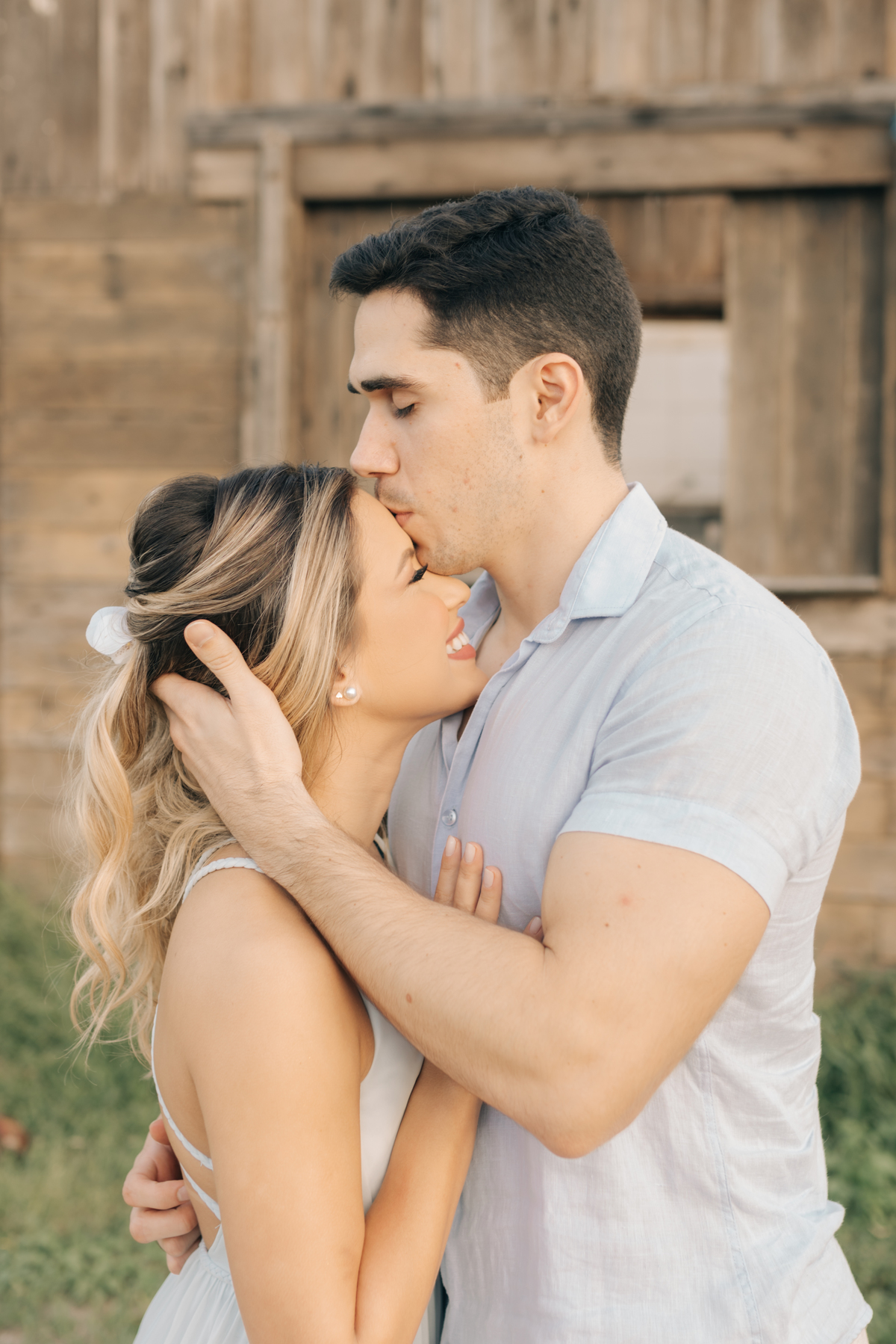 Ensaio pré casamento na praia.