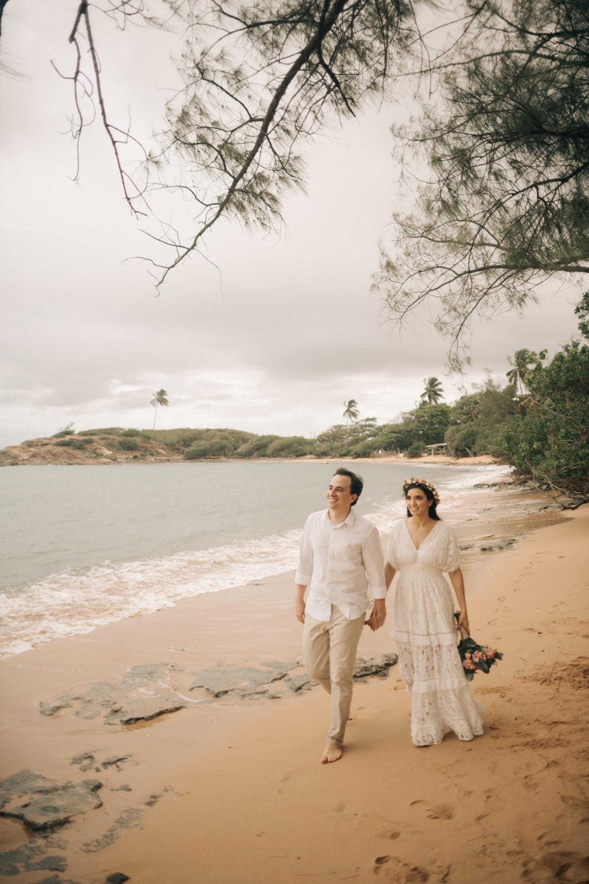 Ensaio pré wedding na ilha de santo Aleixo.