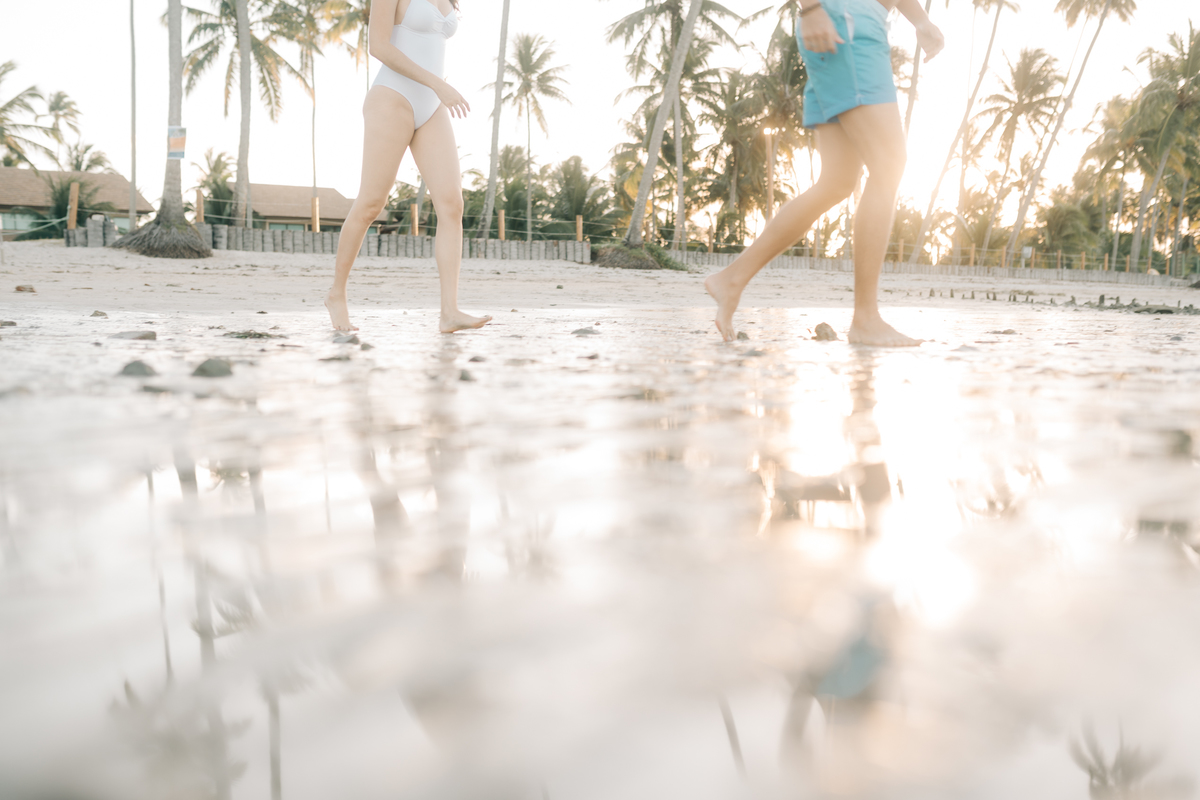Pré wedding na praia de carneiros.