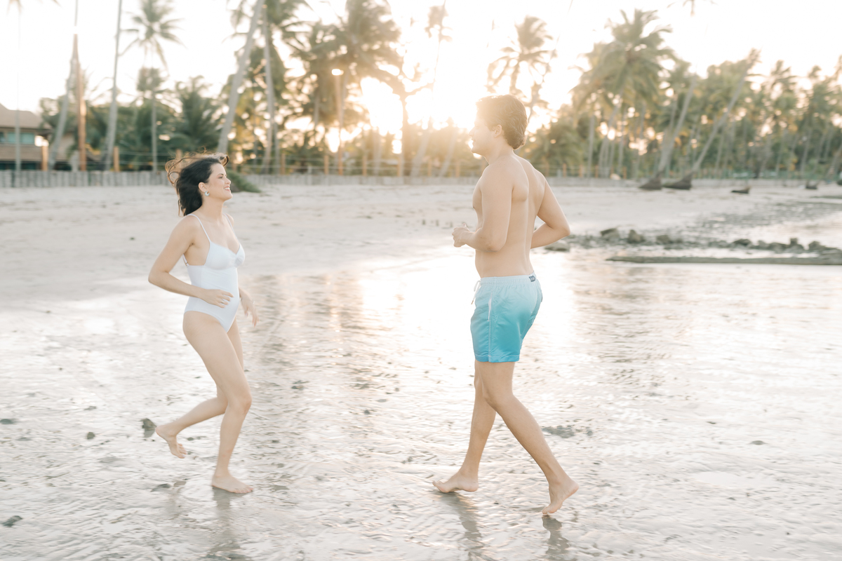Pré wedding na praia de carneiros.