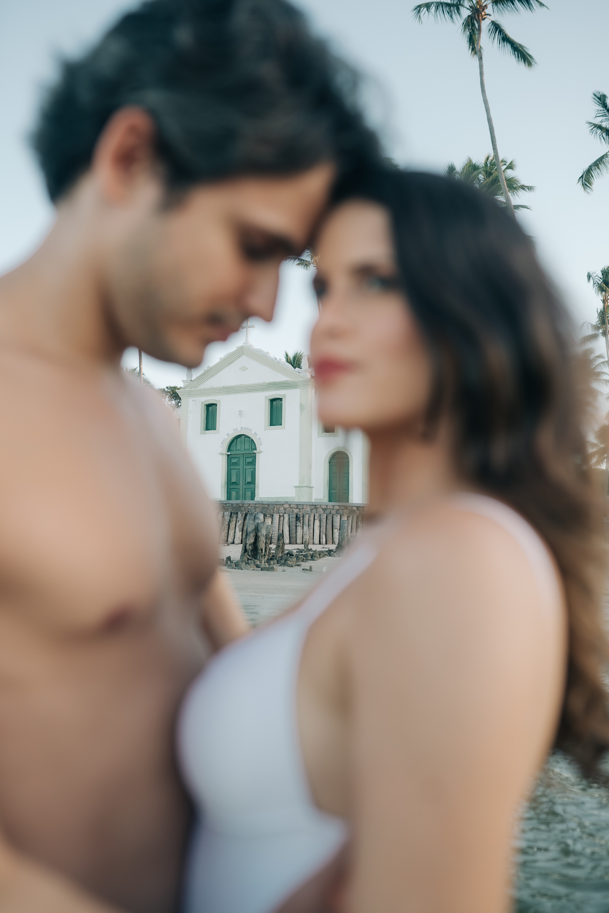Pré wedding na praia de carneiros.