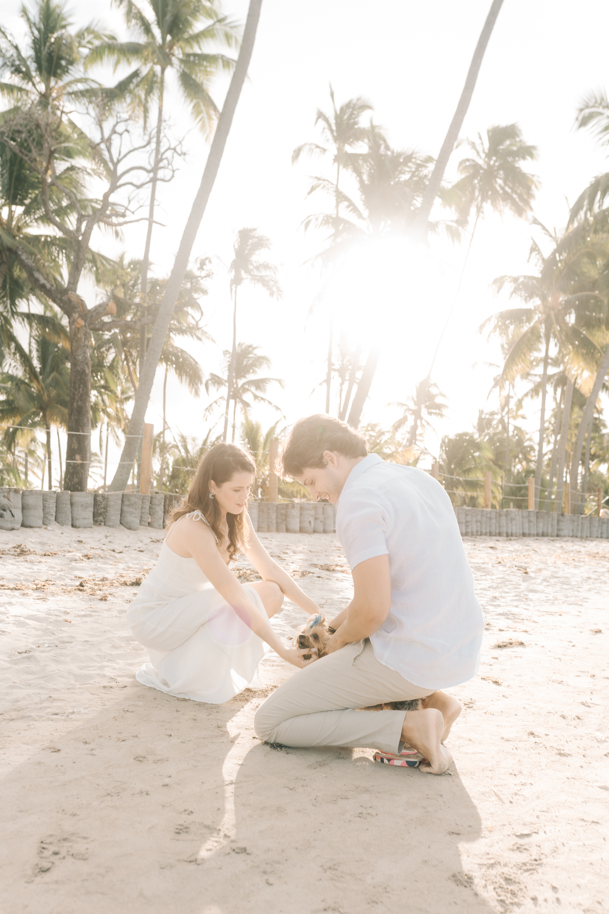 Ensaio de casal com pets
